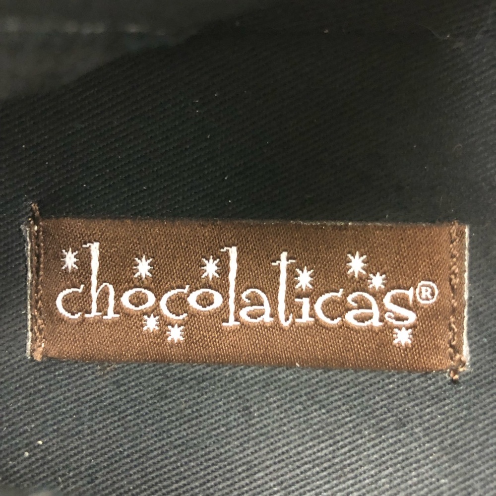 Chocolaticas Simonette NWT Women's Mary Jane Flat velvet Size 8 cameo cross goth - Picture 9 of 11